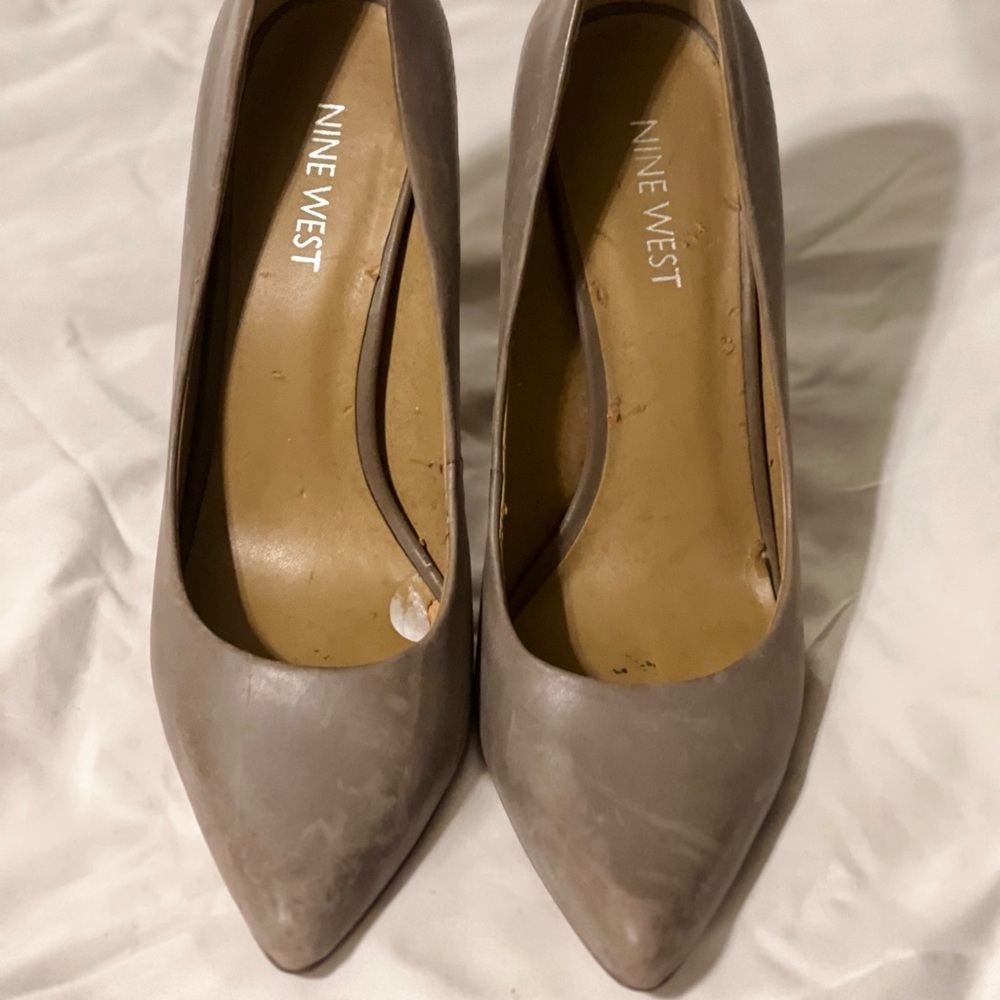 Nine West Women's Classic Beige Heels